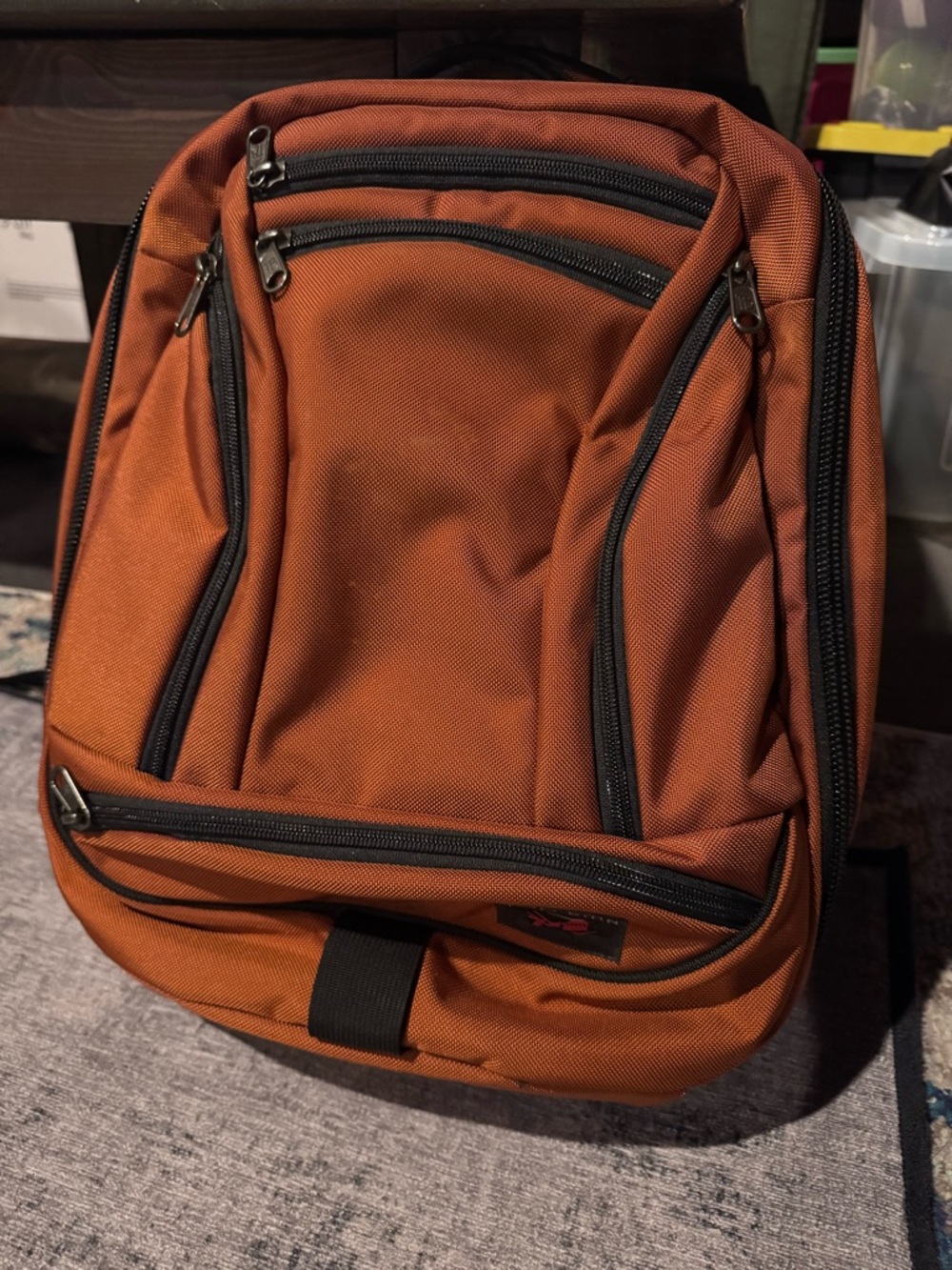 Tom Bihn Synik 22 burnt orange northwest sky ballistic